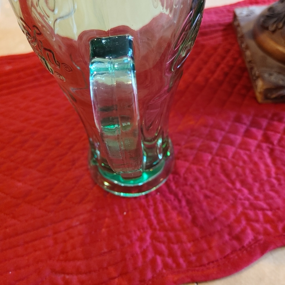 Coca Cola 12 oz Glass with handle - Picture 3 of 6